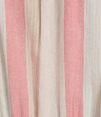 Nurture Petite Size Elbow Puff Sleeve V-Neck Midi Dress