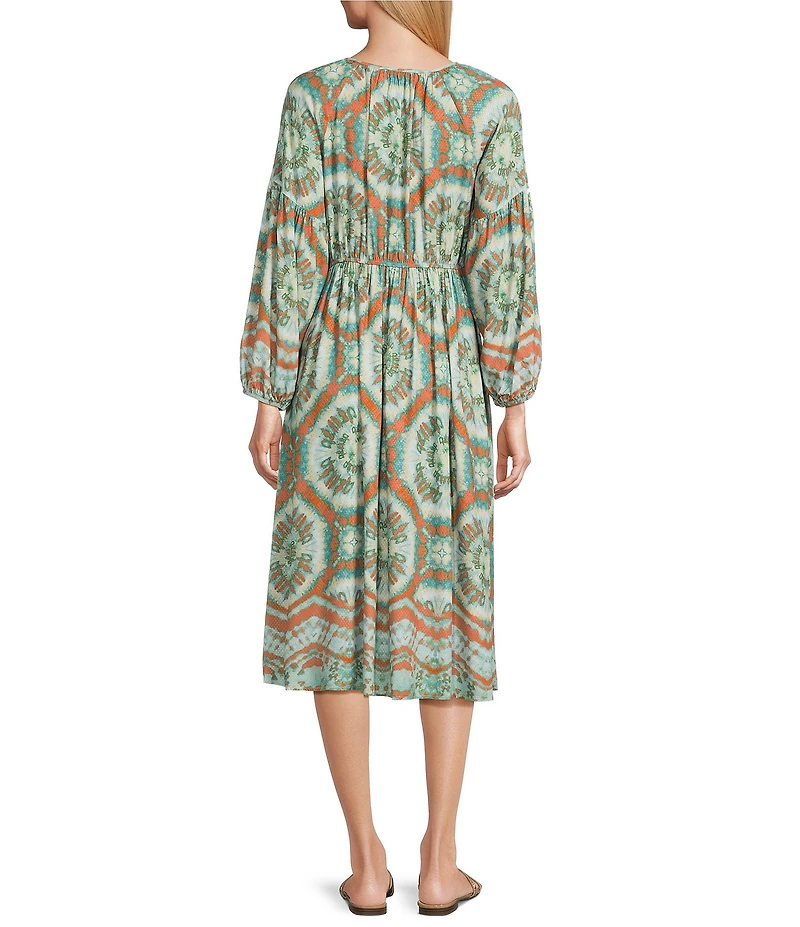 Nurture Petite V-Neck 3/4 Sleeve Midi Dress