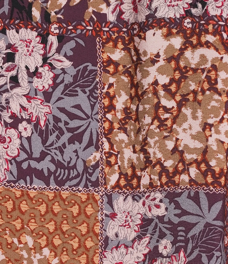 Nurture Pintuck Bracelet Sleeve Crew Neck Top