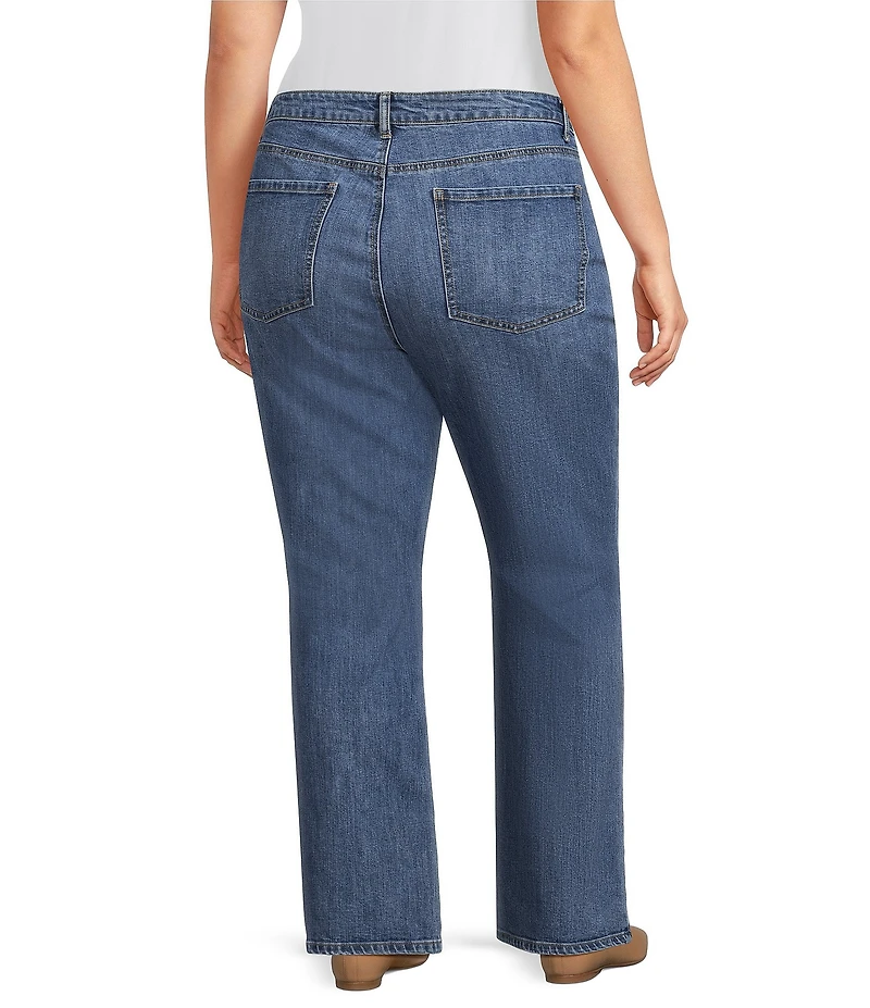 Nurture Plus Mid Rise Welt Pocket Bootcut Jeans