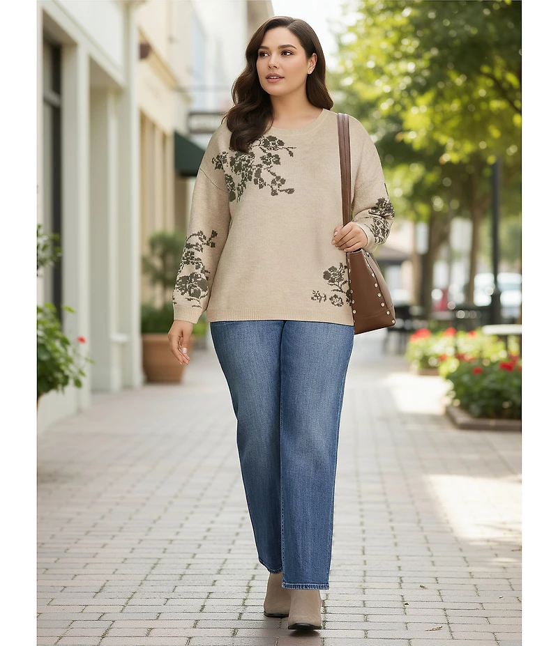 Nurture Plus Mid Rise Welt Pocket Bootcut Jeans