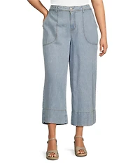 Nurture Plus Size Crop Palazzo Pants
