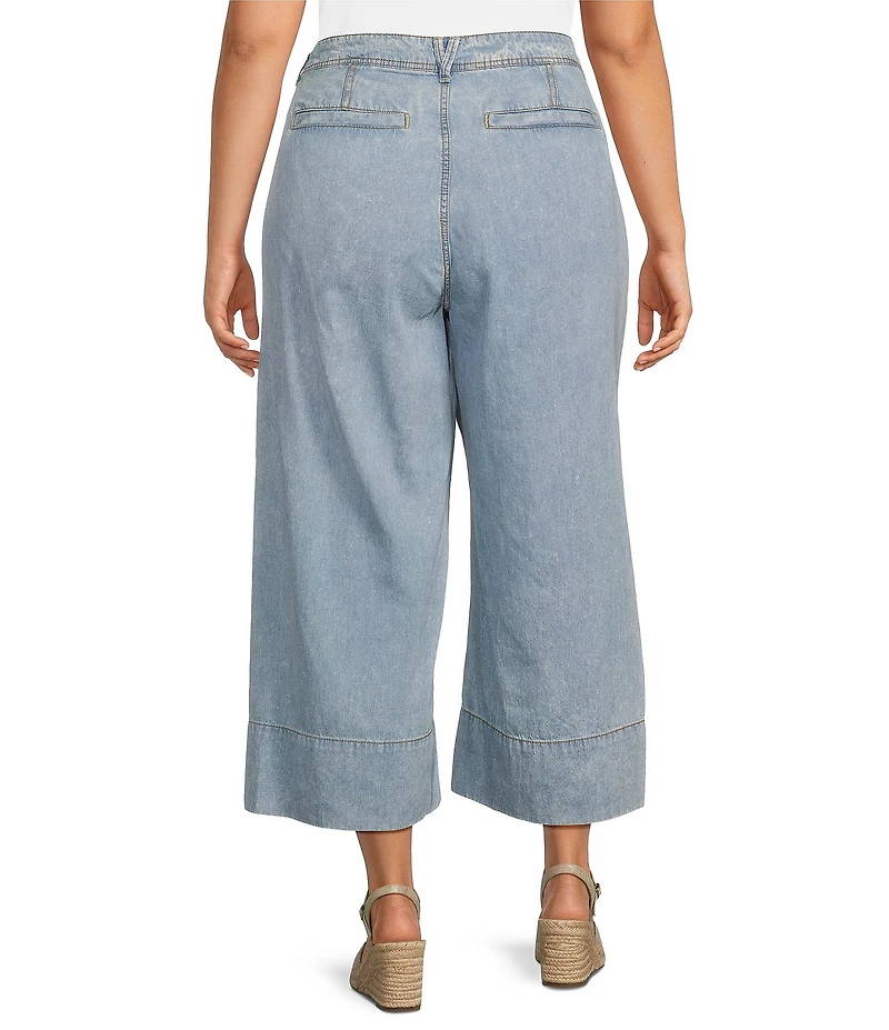 Nurture Plus Size Crop Palazzo Pants