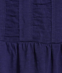 Nurture Ruched Short Sleeve Crew Neck Top