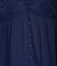 Nurture Short Sleeve V-Neck Top