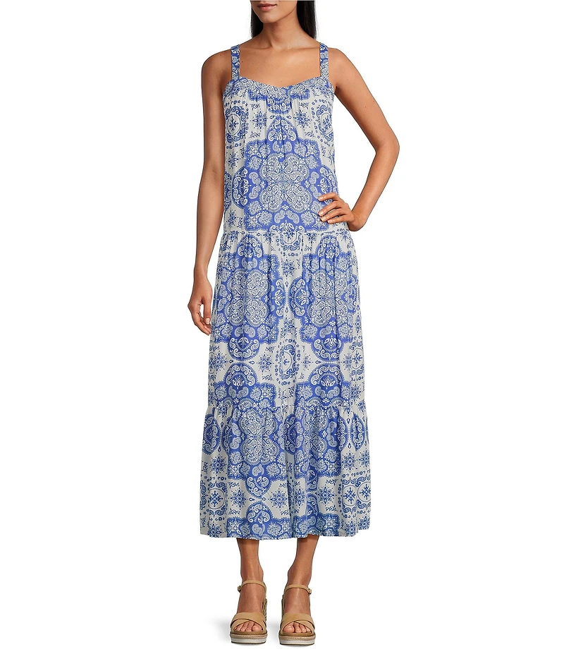 Nurture Sleeveless V-Neck Maxi Dress