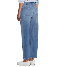 Nurture Stretch High Rise Barrel Leg Ankle Jeans