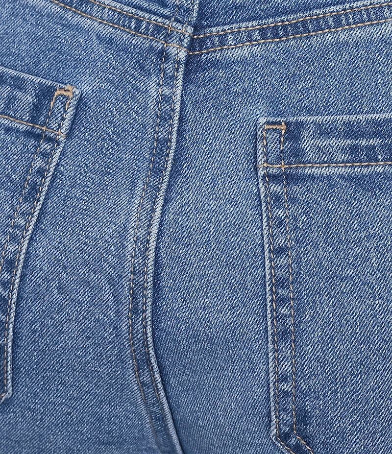 Nurture Stretch High Rise Barrel Leg Ankle Jeans