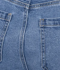 Nurture Stretch High Rise Barrel Leg Ankle Jeans