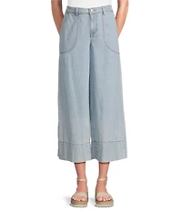 Nurture Wide Leg Crop Palazzo Denim Jeans