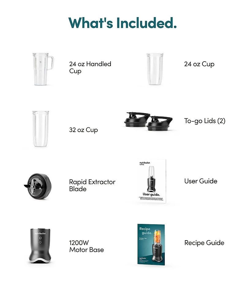 Nutribullet Ultra 1200W Single Serve Blender
