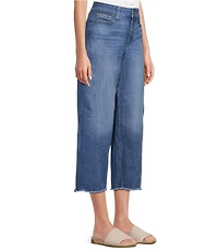 NYDJ Alyssa Denim High Rise Wide Leg Crop Jeans
