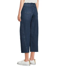 NYDJ Alyssa Denim High Rise Wide Leg Crop Jeans