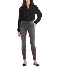 NYDJ Ami Lift Tuck® Technology Minimal Animal Print Skinny Leg High Rise Ankle Jeans