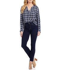 NYDJ Ami High Rise Skinny Ankle Jeans