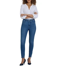 NYDJ Ami Stretch Denim High Rise Skinny Ankle Length Jeans