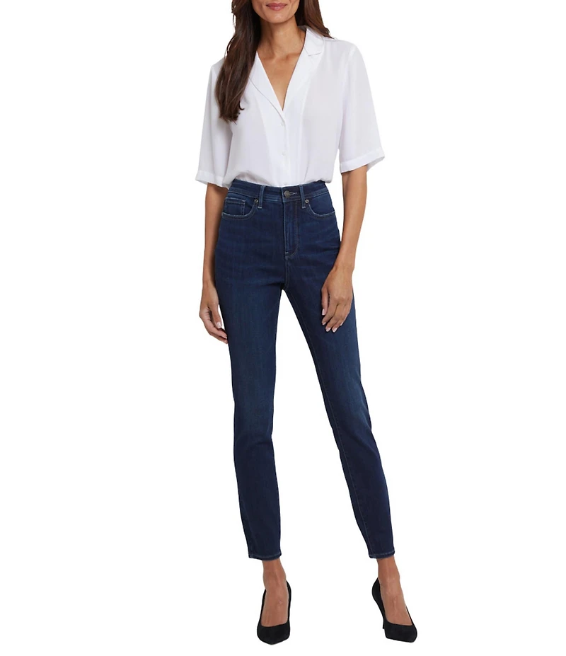 NYDJ Ami Stretch Denim High Rise Skinny Ankle Length Jeans