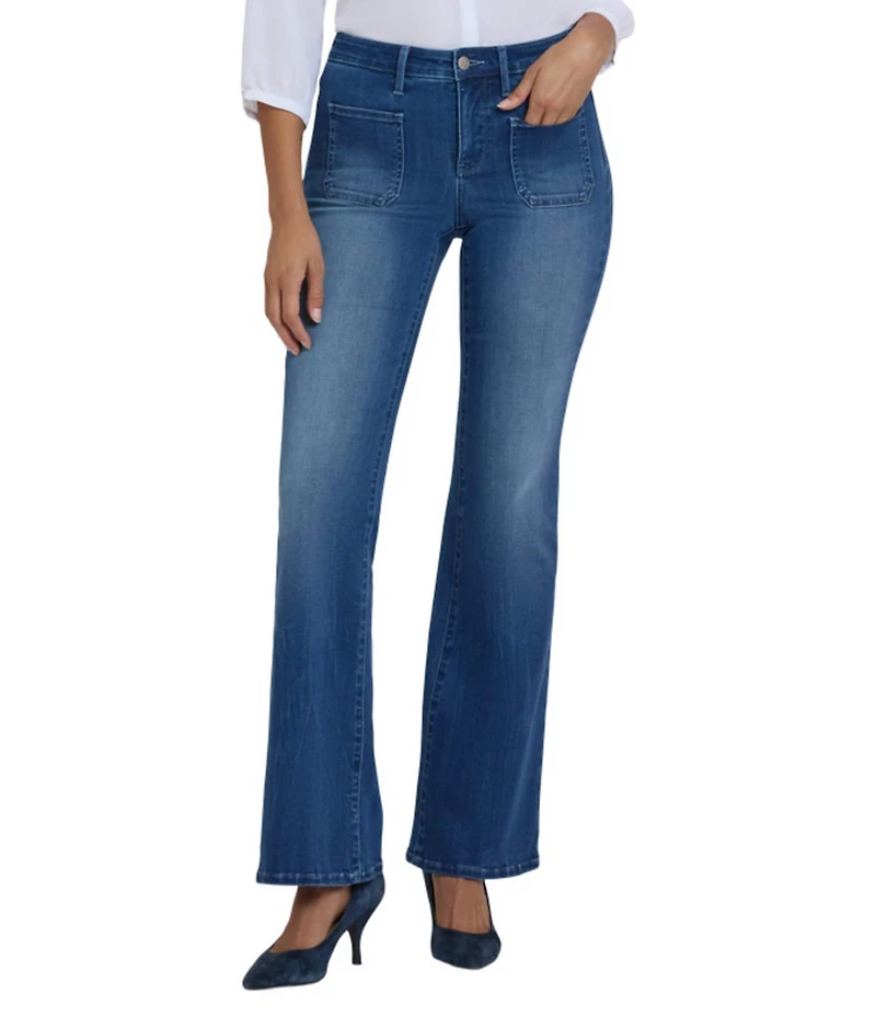NYDJ Ava Flare Patch Pocket Sure Stretch® Jeans