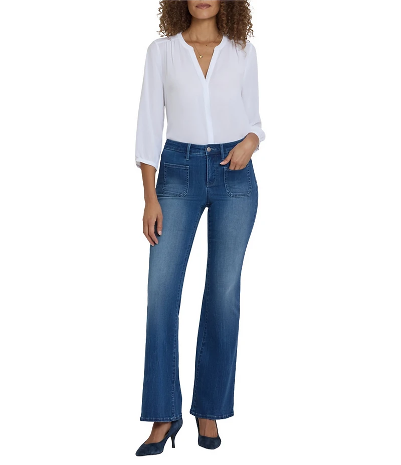 NYDJ Ava Flare Patch Pocket Sure Stretch® Jeans