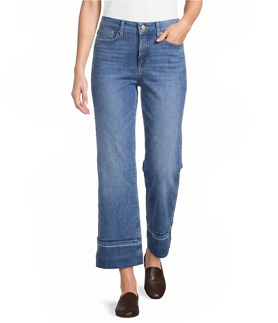 NYDJ Bailey Denim High Rise Straight Leg Ankle Jeans