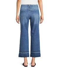 NYDJ Bailey Denim High Rise Straight Leg Ankle Jeans