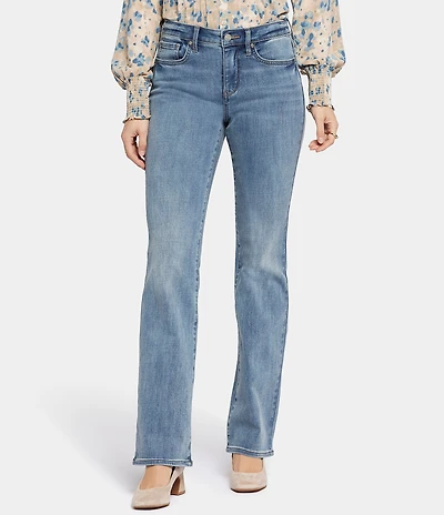NYDJ Barbara Mid Rise Bootcut Stretch Denim Jeans