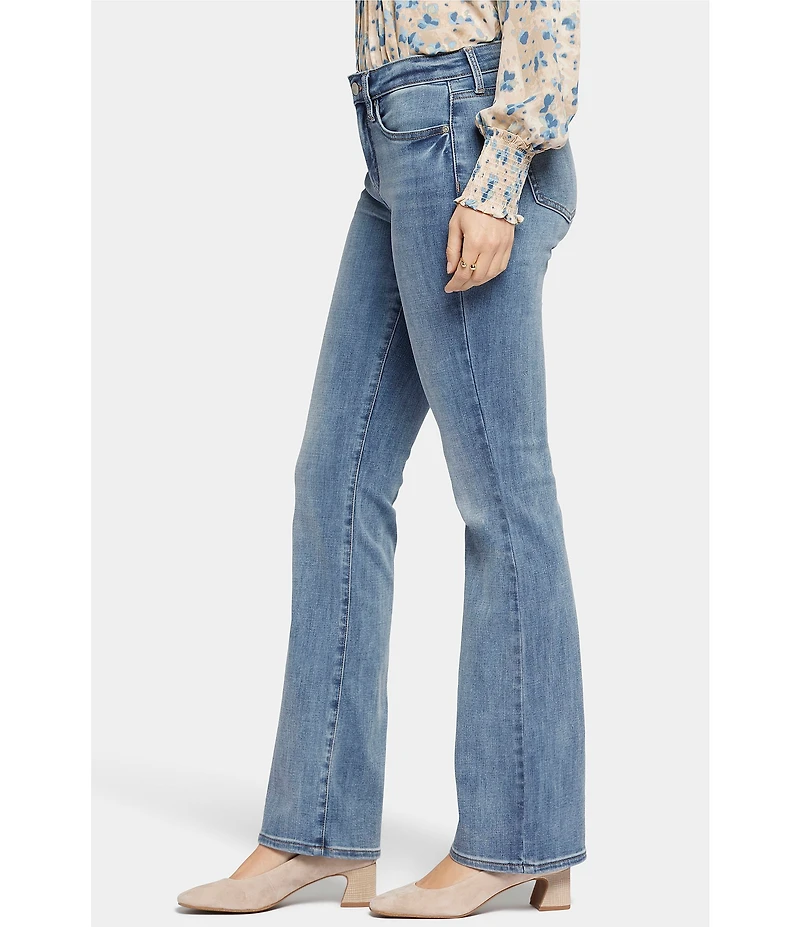 NYDJ Barbara Mid Rise Bootcut Stretch Denim Jeans