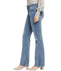 NYDJ Barbara Mid Rise Bootcut Stretch Denim Jeans