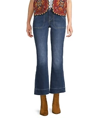 NYDJ Barbara Stretch Denim Mid Rise Bootcut Jeans