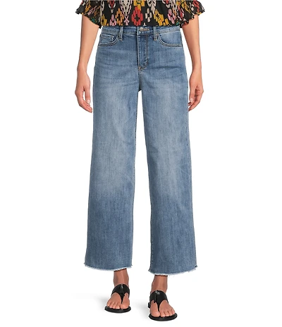 NYDJ Brodi Stretch Denim Wide Leg Ankle Jeans