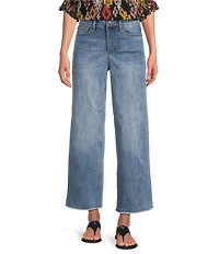 NYDJ Brodi Stretch Denim Wide Leg Ankle Jeans