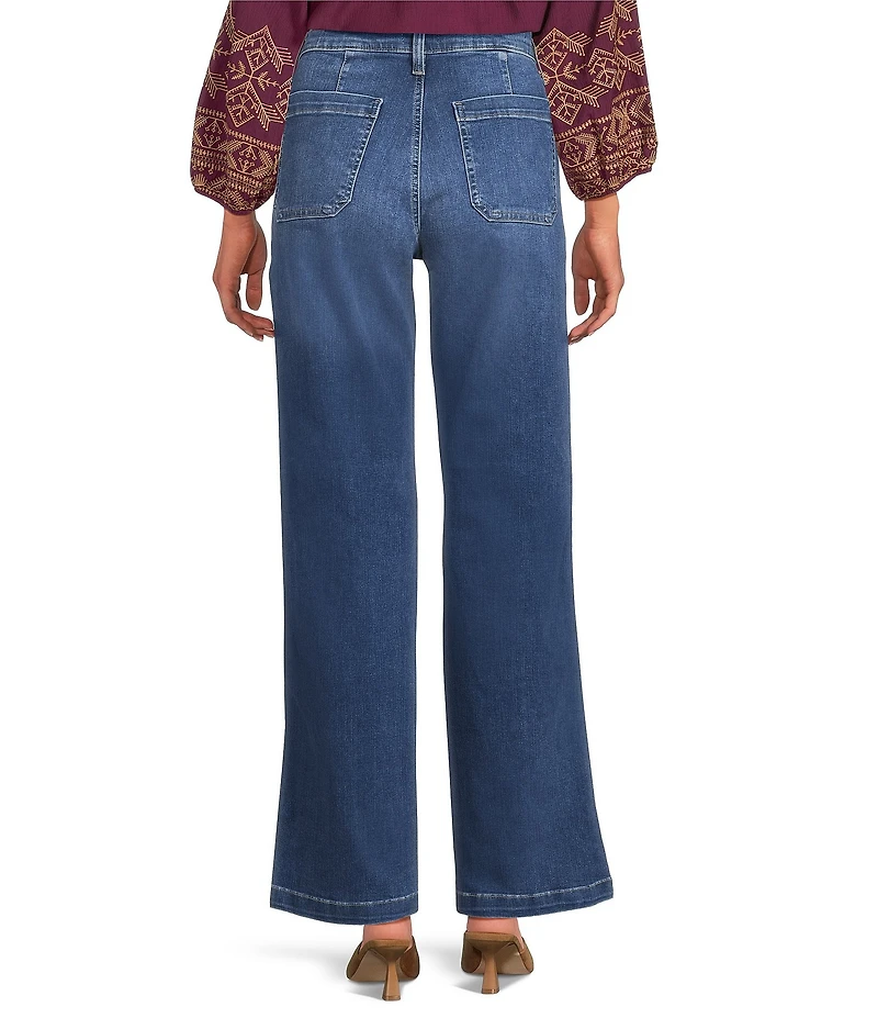 NYDJ Brooke High Rise Loose Straight Leg Jeans