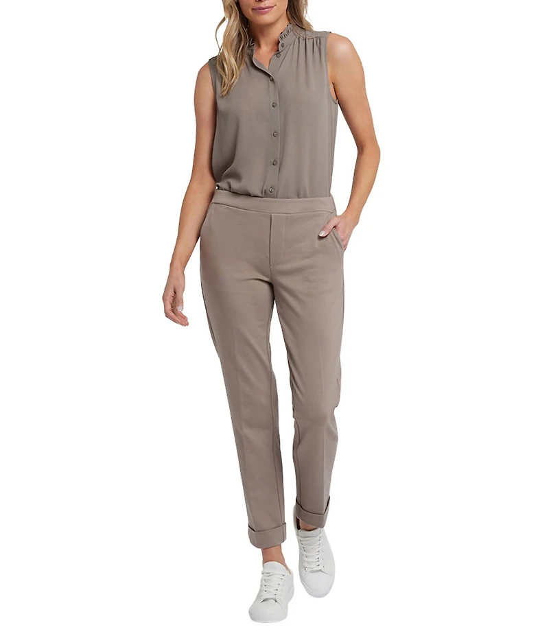 NYDJ Cassidy Ankle Pull-On Trouser Pants