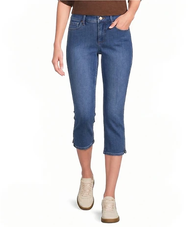 NYDJ Chloe Capri Side Slit Jeans