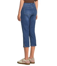 NYDJ Chloe Capri Side Slit Jeans