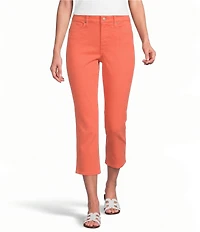 NYDJ Chloe Stretch Denim Straight Leg Capri Jeans