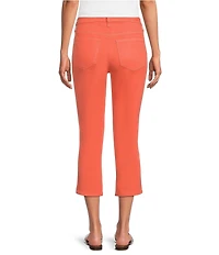 NYDJ Chloe Stretch Denim Straight Leg Capri Jeans