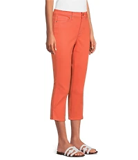 NYDJ Chloe Stretch Denim Straight Leg Capri Jeans