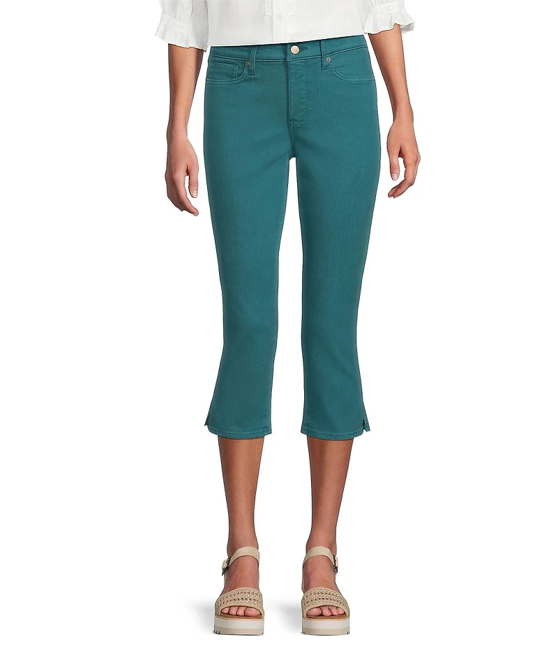 NYDJ Chloe Stretch Denim Straight Leg Capri Jeans