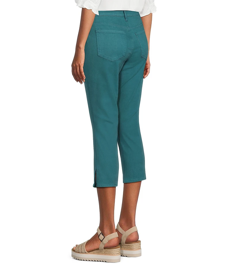 NYDJ Chloe Stretch Denim Straight Leg Capri Jeans