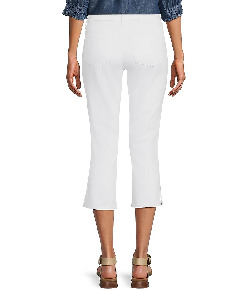 NYDJ Chloe Stretch Denim Straight Leg Capri Jeans