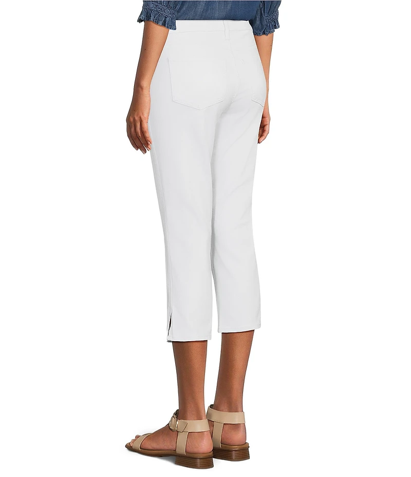 NYDJ Chloe Stretch Denim Straight Leg Capri Jeans