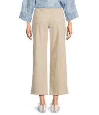 NYDJ Coco Stretch Denim Relaxed Wide Leg Cropped Jeans