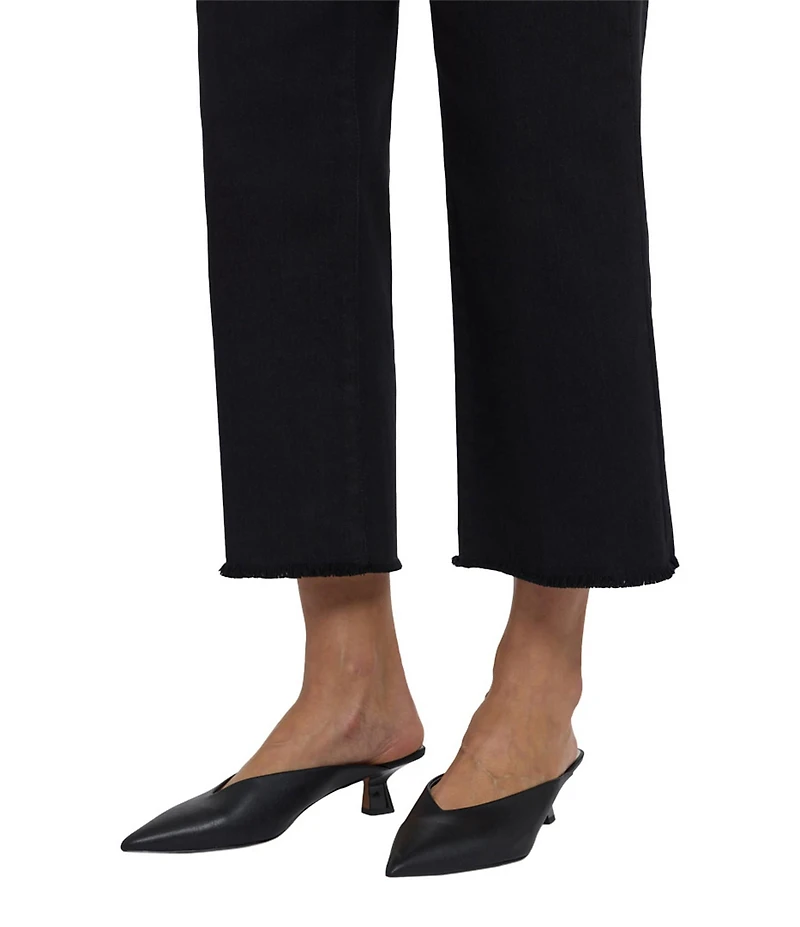 NYDJ Coco Stretch Denim Relaxed Wide Leg Cropped Jeans