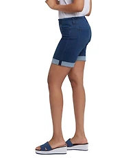 NYDJ Diana Stretch Denim Mid Rise Shorts