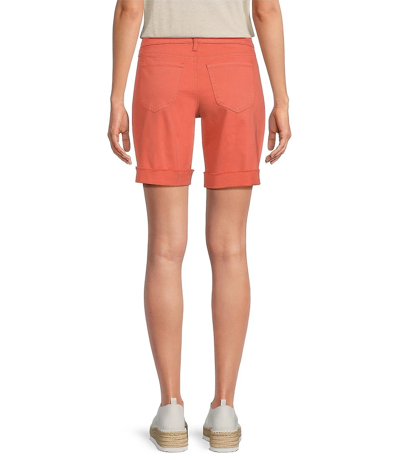 NYDJ Diana Stretch Denim Relaxed Fit Utility Shorts
