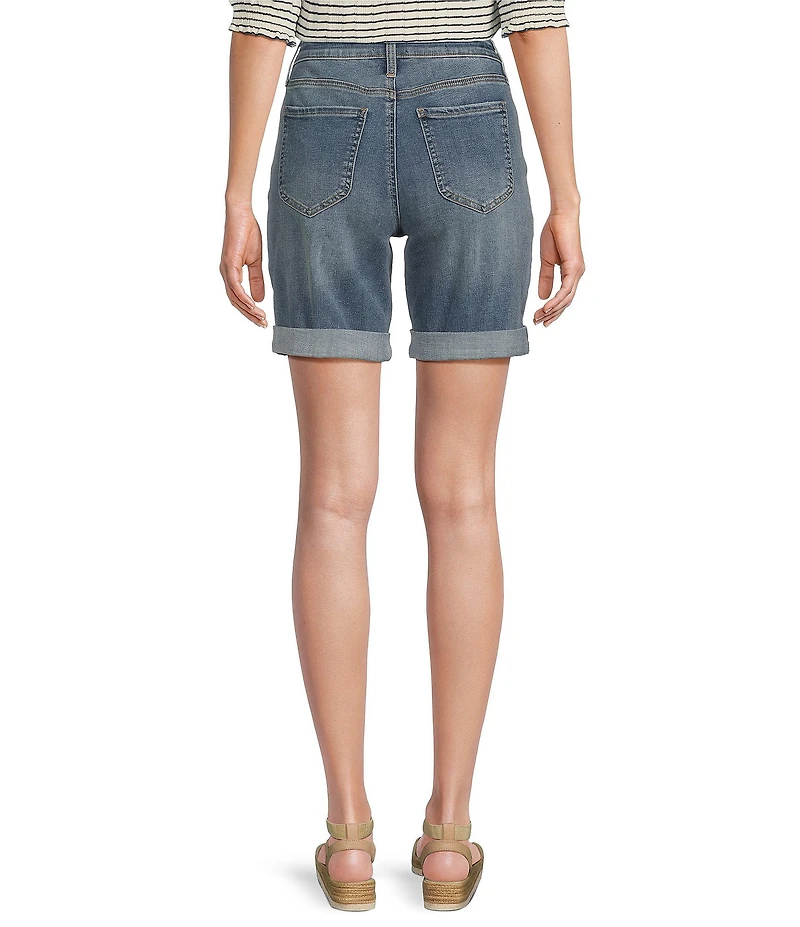 NYDJ Diana Stretch Denim Relaxed Fit Shorts