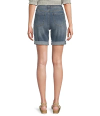 NYDJ Diana Stretch Denim Relaxed Fit Shorts
