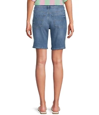 NYDJ Ella Stretch Denim Lift Tuck® Technology High Rise Bermuda Shorts