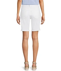 NYDJ Ella Stretch Denim Lift Tuck® Technology High Rise Bermuda Shorts